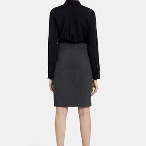 Theory Pencil Skirt in Sevona Stretch Wool size 00